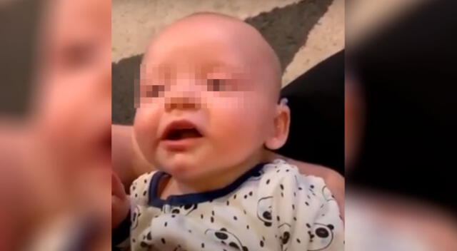 La tierna reacción de un bebé al escuchar la voz de sus padres por primera vez