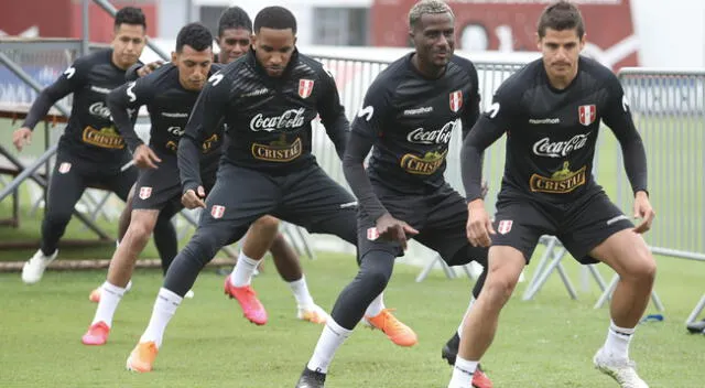 Selección peruana cumplió su tercer día de entrenamientos en la Videna | Foto: @SeleccionPeru