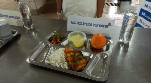 Hospital de EsSalud brinda dietas alimenticias a pacientes de pediatría.