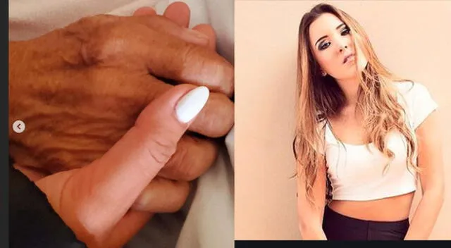 Alessandra Fuller: Abuelito de modelo falleció y ella lo despide con tierno mensaje