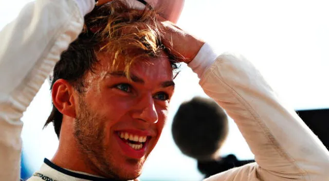 Con 24 años, Pierre Gasly conquistó la F1.