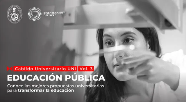 “Aportes desde la ciencia, la ingeniería  y la arquitectura a la calidad de la educación pública en el Perú”, es la temática del Cabildo Universitario UNI volumen 3.