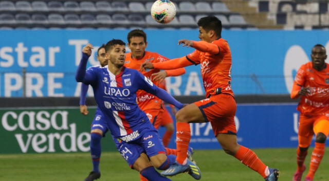 Mannucci y César Vallejo disputaron un atractivo encuentro por la Liga 1 | Foto: @LigaFutProf