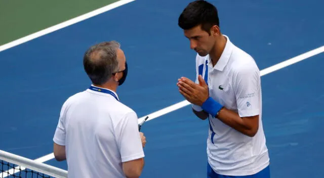 Novak Djokovic fue descalificado del US Open | Foto: EFE