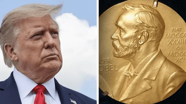 El presidente Trump fue nominado en el 2016 y 2018 para el premio Nobel de la Paz.
