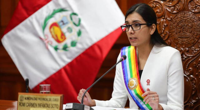 JNE oficializa en el cargo de alcaldesa del Cusco a Romi Infantas Soto.
