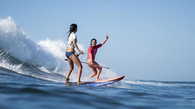 Vania Torres entre las mejores del Stand Up Paddle