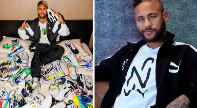 Neymar dejó Nike y ahora luce Puma.