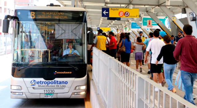 ATU asume hoy la administración del Metropolitano