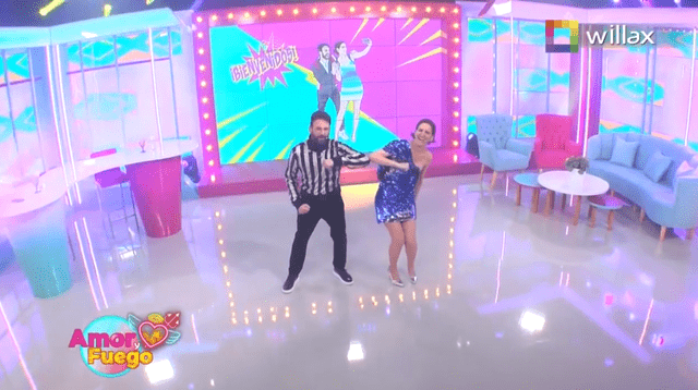Rodrigo González y Gigi Mitre estrenaron su nuevo programa Amor y fuego por Willax Televisión tras un año alejados de la pantalla chica.