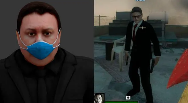 Recrean personajes políticos peruanos para Left 4 Dead y Half-Life