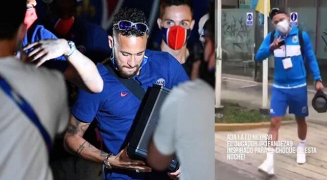 Jean Deza fue noticia en las redes sociales por peculiar comparación con Neymar.