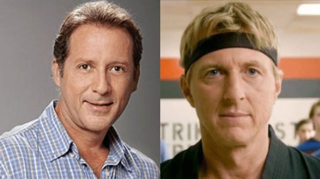 Cibernautas han señalado que el popular 'Johnny' de Cobra Kai, William Zabka, se parece al actor Paul Martin y él reaccionó con una hilarante parodia.