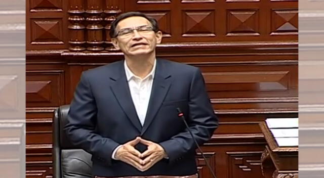 Martín Vizcarra habló sobre su presencia ante el parlamento.