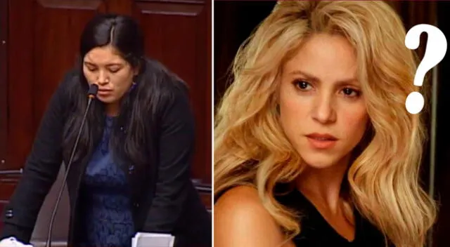 Shakira se hace tendencia en Twitter tras peculiar comentario de congresista María Bartolo.