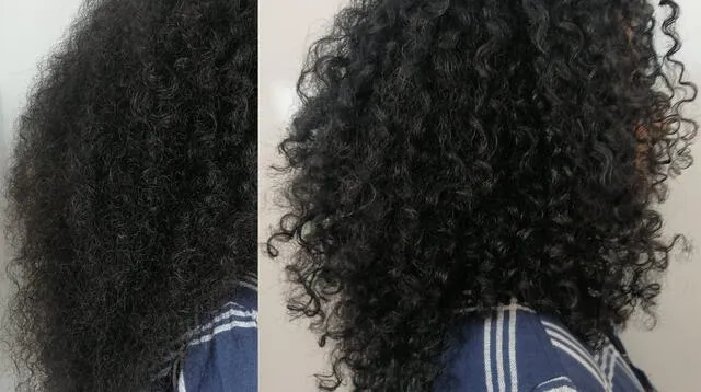 La experta trata los cabellos rizos, afros y ondas.