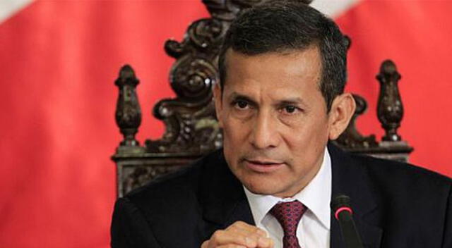 Ollanta Humala se encontró a favor de no vacar al presidente.
