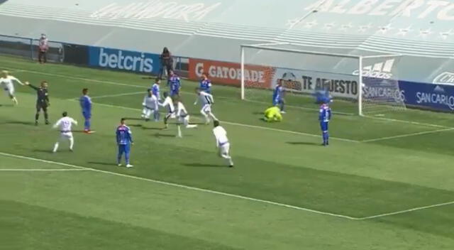 Federico Alonso desató la alegría crema con gol a Mannucci.