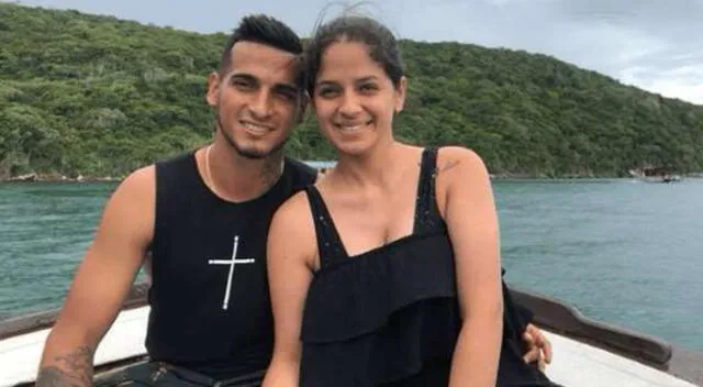 Esposa de Miguel Trauco evitó hablar de una presunta separación con el futbolista.