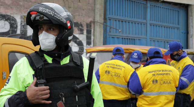 Municipalidad de Lima y PNP lideraron el operativo.
