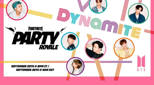 BTS dará un concierto en Fortnite y presentará una nueva versión de su tema "Dynamite". Te contamos la hora y fecha para verlo.