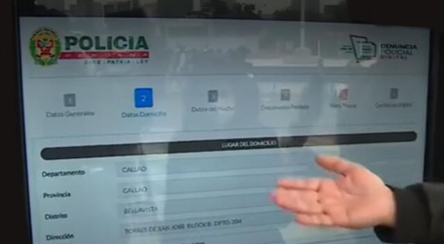 Ciudadanos podrán hacer denuncias por perdida de documento de manera virtual y gratis.