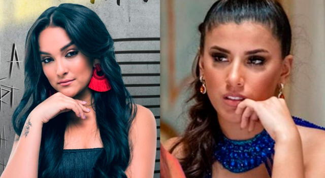 Daniela Darcourt y Yahaira Plasencia juntas en evento musical.