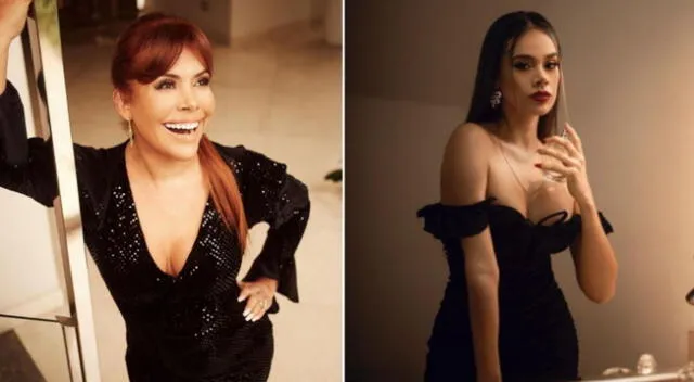 Magaly Medina y Jossmery Toledo coincidieron con un look sexy que atrajo miradas en la televisión nacional.