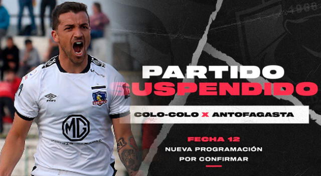 De momento, se desconoce cuándo se jugará el Colo Colo vs. Antofagasta.