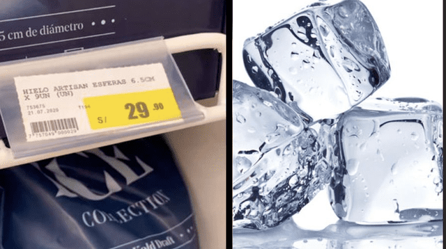 El precio del hielo causó el asombro de varios usuarios en las redes sociales.