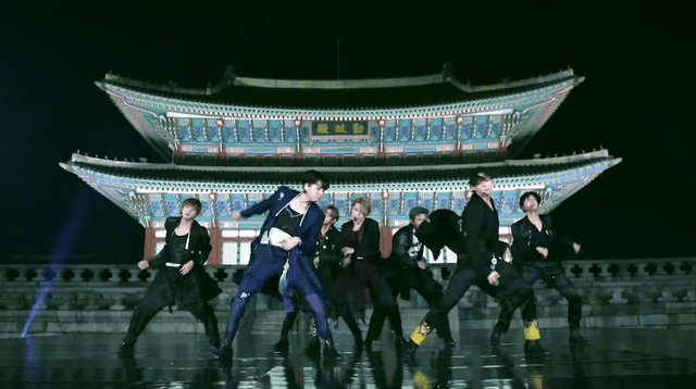 BTS comenzó la #BTSWeek en el Tonight Show cantando “Idol” en el Palacio de Gyeongbokgung, mientras utilizaban atuendos coreanos tradicionales.