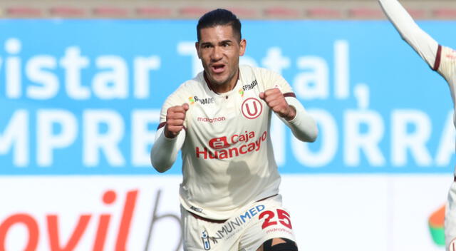 Jonathan Dos Santos es el actual goleador de Universitario de Deportes.