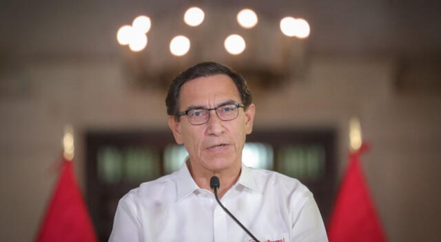 Martín Vizcarra ofreció nueva conferencia de prensa en el marco de la pandemia.