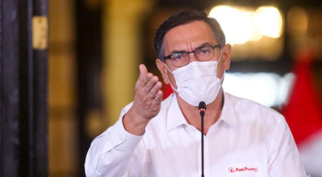 Martín Vizcarra se pronunció sobre la aplicación de vacunas contra el COVID-19 en los peruanos.