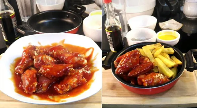 El tutorial de alitas BBQ se hizo viral en TikTok.