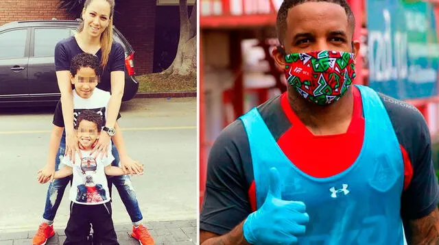 Melissa Klug feliz de que Jefferson Farfán pase más tiempo con sus hijos