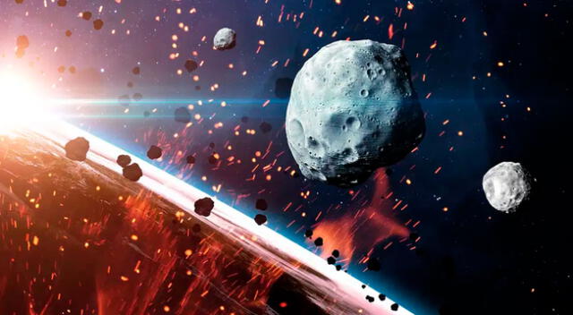 NASA anuncia que cinco asteroides se acercan a la Tierra en un solo día