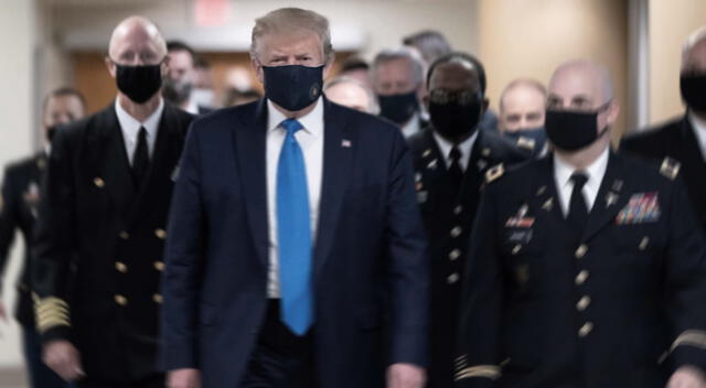 Donald Trump ha sido hospitalizado en el Centro Médico Militar Nacional Walter Reed.
