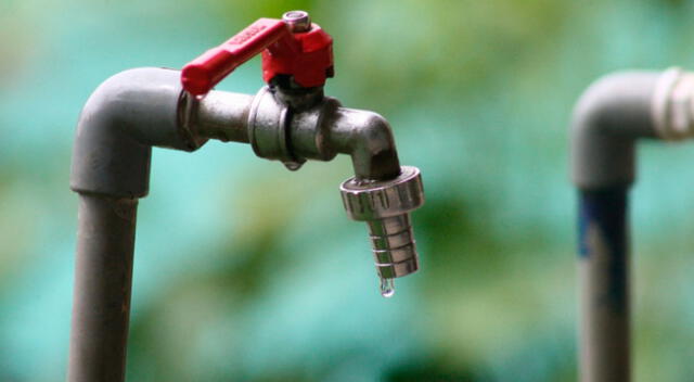 Sedapal suspenderá el servicio de agua potable en La Molina.