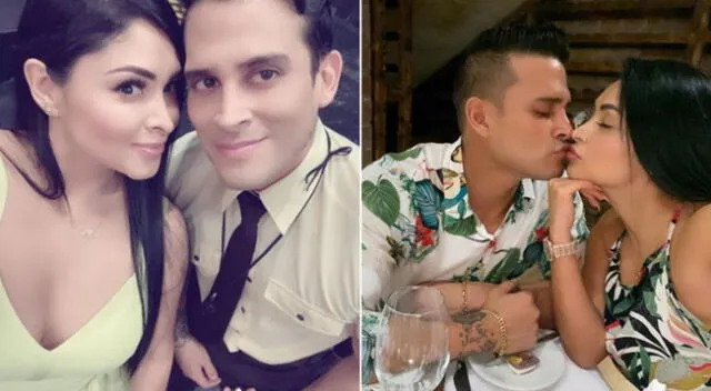 Christian Domínguez tuvo tierno gesto con su pareja Pamela Franco al responderle su dedicación de amor.