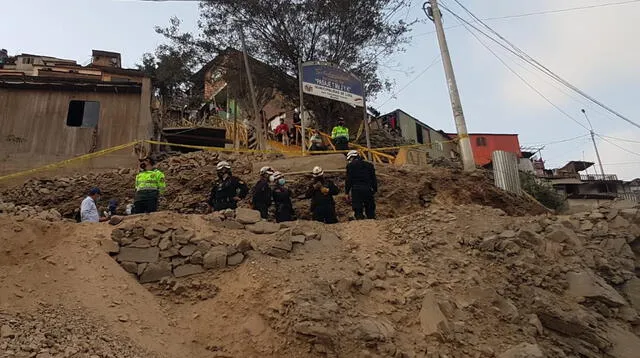 Derrumbe de Independencia deja un muerto y dos heridos