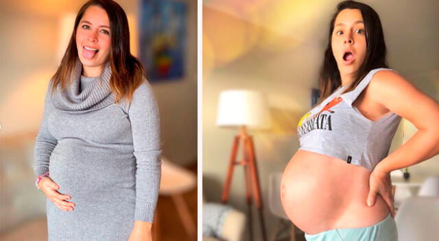 Yiddá Eslava anunció que está a tres semanas de convertirse en madre por segunda vez, y se mostró gozando al máximo de su embarazo.
