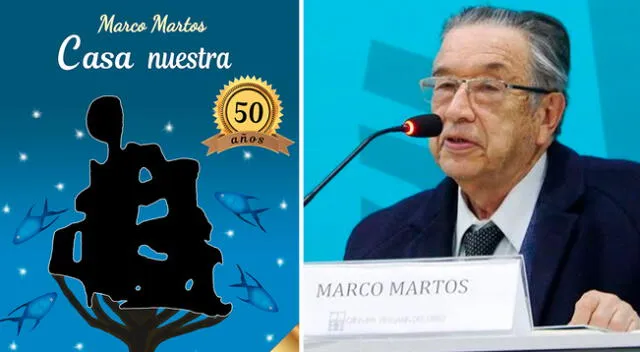 Marco Martos presentará una edición especial de su primer poemario, “Casa nuestra”.