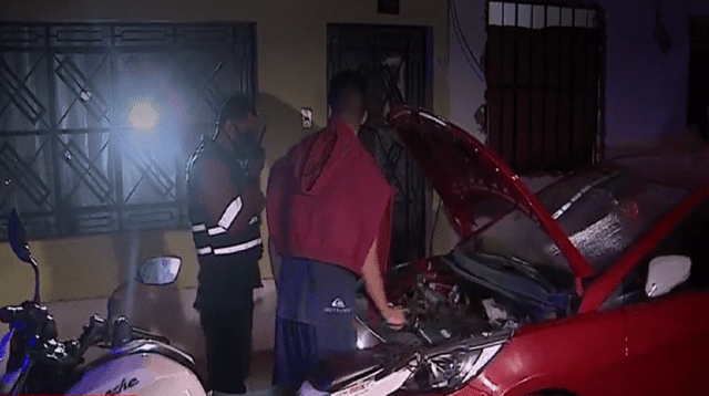 El serenazgo de la zona llegó cuando los delincuentes se habían ido a la fuga.