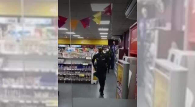 Capturan a delincuente que intentó robar tienda en SMP.