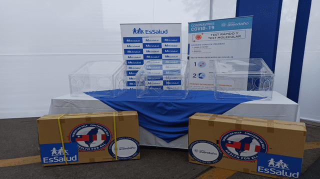Donación de 500 cajas de protección para personal de salud.