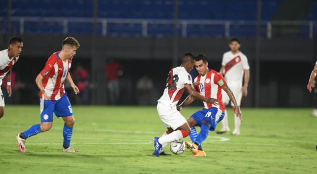 Perú y Paraguay se enfrentaron en un duro encuentro por las Eliminatorias | Foto: @Albirroja
