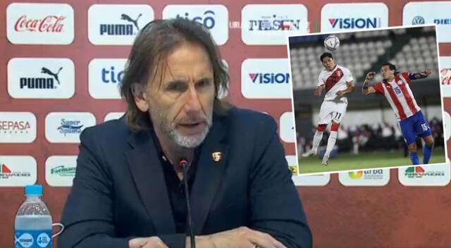 Ricardo Gareca ofreció conferencia de prensa virtual post Perú vs. Paraguay.