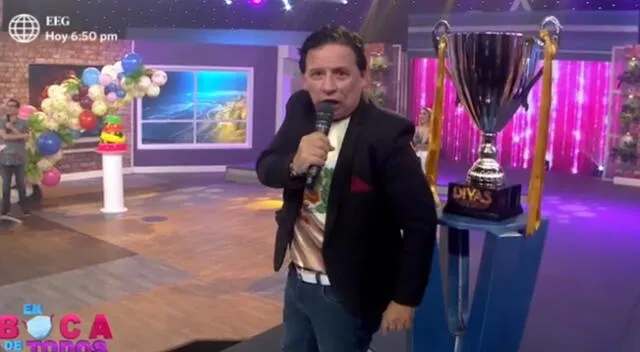 Ricardo Rondón le da su voto a Rosángela Espinoza en Divas.