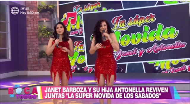 Janet Barboza vuelve a la cumbia junto a su hija.